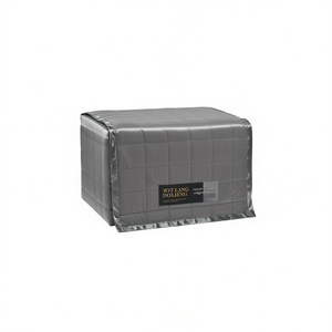 ผ้าห่ม WAT LANG DOLIENG แบบหนานุ่ม น้ำหนักเบา คล้ายผ้าขนหนู สำหรับใช้ในบ้าน สีเทาล้วน รูปทรงสี่เหลี่ยมผืนผ้า - Product Image 1