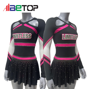 Uniformes <span class=keywords><strong>de</strong></span> Animadoras <span class=keywords><strong>para</strong></span> Niñas <span class=keywords><strong>de</strong></span> Talla Grande con Cristales AB Personalizados al por Mayor, <span class=keywords><strong>Disfraces</strong></span> <span class=keywords><strong>de</strong></span> <span class=keywords><strong>Carnaval</strong></span> <span class=keywords><strong>de</strong></span> Brasil 2026 con Estampado Sublimado - Product Image 6