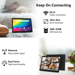ใหม่ 10.1 นิ้วกล้องคู่ธุรกิจแท็บเล็ตพีซี 32GB Android 12 Quad Core Rockchip โปรเซสเซอร์ 2GB หน่วยความจํา USB Type-C GSM Capacitive - Product Image 5