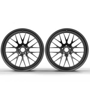 Jantes forgées en alliage d'aluminium personnalisées 17-22 pouces 5x100 5x108 5x112 5x114.3 5x120 5x130 BW Volkswagen Civic <span class=keywords><strong>Ford</strong></span> Mini Abarth Renault - Product Image 1