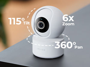 Imilab กล้องวงจรปิด C22 3K มองเห็นกลางคืนกล้อง IP 360 ° แพน115 ° เอียงได้ระบบ WiFi Ai Humanoid DETECTION - Product Image 2