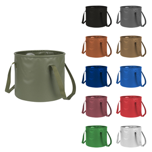 Đa Chức Năng Vòng Có Thể Gập Lại Nước Xô Đóng Mở Di Động Ngoài Trời Rửa Lưu Vực Gấp Xô Cho Câu Cá Cắm Trại Du Lịch - Product Image 1