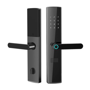 Serrure Intelligente à Empreinte Digitale et Carte IC pour Porte en Bois d'Hôtel, <span class=keywords><strong>Appartement</strong></span>, Maison Familiale ou Location - Product Image 1