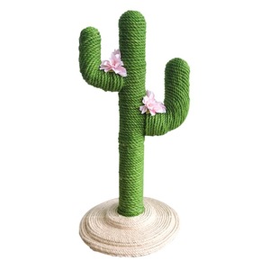 Árbol rascador para gatos, cactus, materiales DIY caseros, cápsula espacial, plataforma de observación, plataforma de salto popular, rascador grande de sisal para gatos - Product Image 4