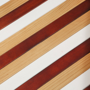 Solid Wood Stripe <b>Tray</b> <b>Large</b> Pine Inlay Hotel Restaurant Serving Coffee Shop Fruit Snack Plate - Product Image 3