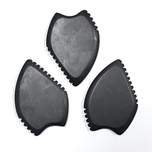 Herramienta de masaje de piedra Bian 100% natural, tabla Gua Sha facial anti fatiga - Product Image 4