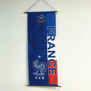 Drapeau d'ambiance Coupe du Monde de Football 2026 États-Unis Canada Mexique en tissu moulé sous pression, décorations et cadeaux pour supporters - Product Image 4