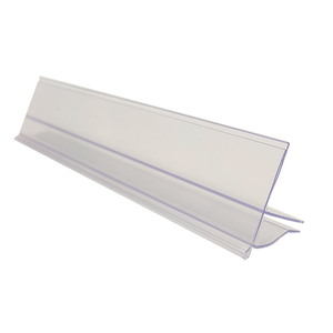 Huasso YZ-14 trong suốt PVC/PET/PC Thân thiện với môi cấp thực phẩm 1000 mét Dễ dàng cài đặt kệ nhựa giá tag chủ siêu thị - Product Image 5