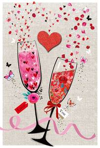 Tarjetas de felicitación con sobres Tarjetas de regalo de San Valentín para bodas Día de San Valentín - Product Image 6