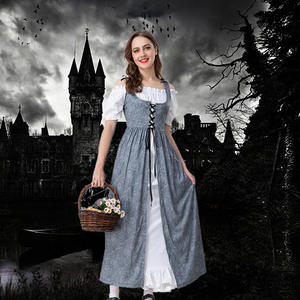 <span class=keywords><strong>Disfraz</strong></span> de Diosa Retro de Halloween, Traje Medieval Irlandés, Vestido de Mujer para Carnaval, Fiesta, <span class=keywords><strong>Disfraz</strong></span> de Princesa, <span class=keywords><strong>Disfraz</strong></span> de Sirvienta de Mansión - Product Image 1