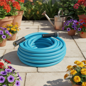 Tuyau d'arrosage professionnel en PVC de 15 m, résistant aux plis et à l'abrasion, en polymère hybride flexible, services OEM/ODM disponibles - Product Image 1