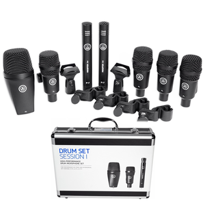 Set de Micrófonos de Batería de Siete Piezas Session I, Micrófono de Condensador Profesional para Grabación de Instrumentos y Actuaciones en Escenario para Bandas - Product Image 1