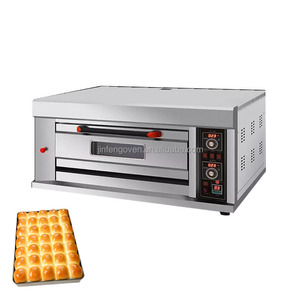Horno de pan de gas comercial con 3 cubiertas y 6 bandejas Equipo de horneado eléctrico para uso en panadería - Product Image 5