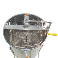 Machine d'extraction de miel manuelle en acier inoxydable de haute qualité 4/8 cadre nouvel état directement de Chine
