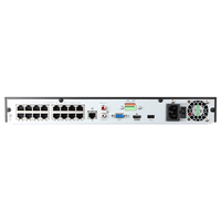 GU-N1216H2S-P16(AG)  Gcraftsman Enregistreur de sécurité NVR POE 16 canaux 12MP 4K 8MP Système de caméra IP CCTV Détection de franchissement de ligne et de franchissement de zone