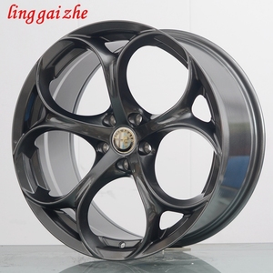 Nouvelles <span class=keywords><strong>jantes</strong></span> en alliage d'aluminium R19 20 pouces 2019x8 19x9 PCD5-110 CB65.1crr pour <span class=keywords><strong>Alfa</strong></span> <span class=keywords><strong>Romeo</strong></span> Giulia Juliet - <span class=keywords><strong>Jantes</strong></span> moulées à cinq branches - Product Image 4