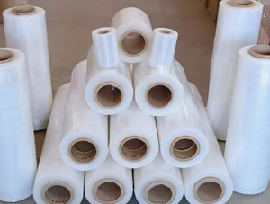 فيلم حراري قابل للانكماش من مادة POF بالجملة، أكياس ختم جديدة قابلة للطي، فيلم أسطواني بسماكة 1.2-3 سم وعرض 20-90 سم للاستخدام الزراعي - Product Image 3
