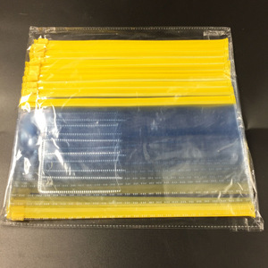 Chất lượng cao A4 A5 A6 A8 <span class=keywords><strong>B4</strong></span> B5 5 các loại màu sắc tag Pocket Sheets rõ ràng Zip phong bì tập tin hóa đơn túi tài liệu Túi Túi bút chì trường hợp - Product Image 4