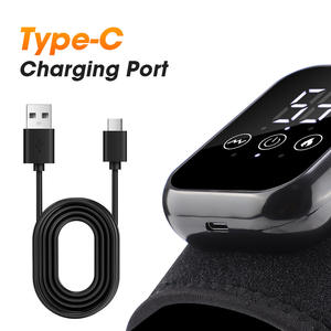 <b>Rechargeable</b> Electric Heated Vibration Knee Massager Pad Brace for Joint Comfort & Leg Ca - Product Image 5