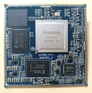 Rk 3399 프로 Odm 사용자 정의 13mp Mipi 카메라 스마트 Aiot 마더 보드 광고 안드로이드