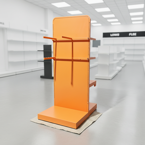 Estantes Metálicos Comerciales de Color Personalizado, de Una o Dos Caras, Multicapa, con Ganchos, Resistentes, para Supermercados y Tiendas - Product Image 6