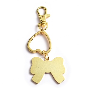 พวงกุญแจลายโบว์น่ารัก ของที่ระลึกสำหรับแจก ของชำร่วยโลหะ - Product Image 4