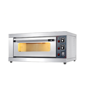 Forno Elettrico Commerciale VNTKITCHEN in Acciaio Inox a Singolo Strato per Pizza, Biscotti, Toast e Pane, Attrezzatura da Panetteria - Product Image 3