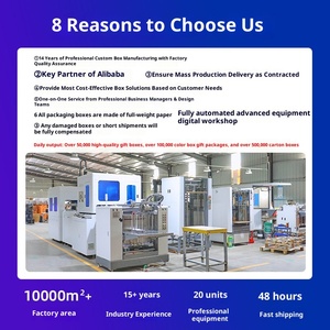 Magnetic Flip-Top Recyclable Gift Box Customized Screen Printed Cosmetic Packaging Holiday Perfume Book-Shaped Coated Wax <strong>Paper</strong> - Product Image 2