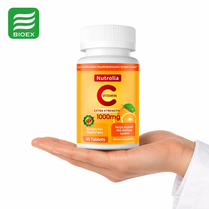 BioLex OEM <span class=keywords><strong>Compresse</strong></span> <span class=keywords><strong>Effervescenti</strong></span> Personalizzate di Vitamina C 1000mg per Adulti, Supporto Quotidiano per la Salute e il Sistema Immunitario, Integratore Multivitaminico - Product Image 1