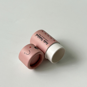 Cilindro biodegradable reciclable, embalaje de tubo de papel Kraft, caja de grado alimenticio para bálsamo labial, barras de labios, manipulación de impresión que se desvanece - Product Image 6