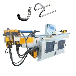 Semi-Automatic1 2 3 4 Inch Exhaust Hydraulic CNC manual square Mandrel heavy duty rotary pipe Tube Bender For large tube bending
