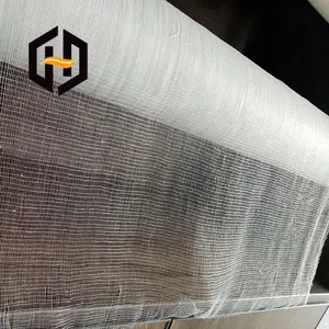 Manufacturer's high-quality 100% polyester fabric mesh lining for PVC wallpaper backing