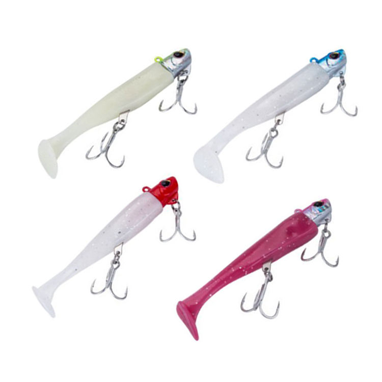 Soft Lure Bait Scimitar T Tail False Bait Sea Bait Head Sea