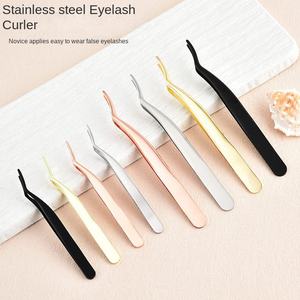 Factory Outlet Goose Head Clip <span class=keywords><strong>Pinzas</strong></span> <span class=keywords><strong>para</strong></span> pestañas Rizador de pestañas postizas de acero inoxidable curvo grande - Product Image 2