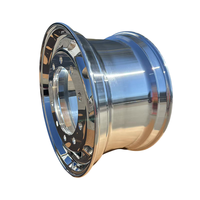 WOPU NUEVO EN OFERTA, Llanta de Acero y Aluminio para Camión de 9.75x22.5, 10 Orificios, 285.75 PCD para HOWO TX SHACMAN X5000