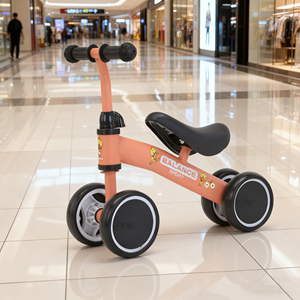 Trottinette d'équilibre <span class=keywords><strong>pour</strong></span> enfants à 4 roues de 6 pouces sans <span class=keywords><strong>batterie</strong></span>, jouet de glisse sécurisé <span class=keywords><strong>pour</strong></span> enfants de 3 à 6 ans - Product Image 3