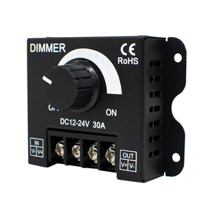 SMG-3003 mới 30A LED mờ chuyển đổi ánh sáng Băng điều khiển <span class=keywords><strong>DC</strong></span> <span class=keywords><strong>12V</strong></span>-24V màu duy nhất LED Strip <span class=keywords><strong>Dimmer</strong></span> chuyển đổi mô-đun tiếp sức - Product Image 2