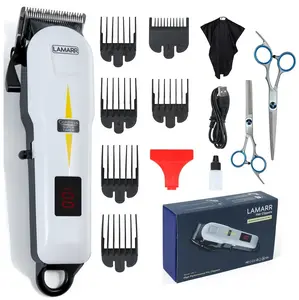 Hot Selling 809A Electric Mens Hair Clipper Snap Closure LED Digital Display Cordless Hair Trimmer Clippers for Men