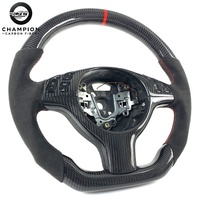 Volant en fibre de carbone automobile pour BMW E46 330CI 325I 1998 1999 2000 2001 2003 2004 2005 Intérieur automobile