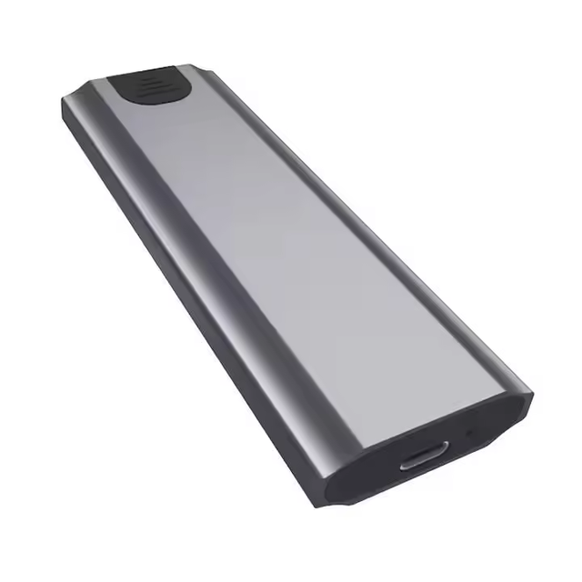 Aluminum Alloy M.2 NVMe SSD Enclosure USB 3.1 Gen2 Type-C 10Gbps 8TB Max M-Key for PC Laptop