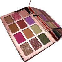Aucun logo bas quantité minimale de commande ombre à paupières fournisseur Nouveau Type Stocké Personnalisé Personnalisé Couleur Néon De Point Culminant de Maquillage