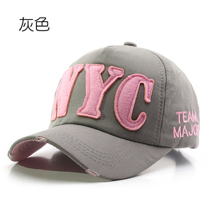 2025 réglable <span class=keywords><strong>NYC</strong></span> <span class=keywords><strong>casquette</strong></span> de Baseball hommes et femmes course parasol chapeau commun tissu Gorras Beisbol - Product Image 6