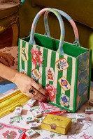 Sac fourre-tout personnalisé pour femme, grand compartiment, fait main, avec fermeture magnétique, en toile, motif tuiles de mahjong, portable