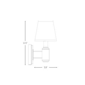 Lámpara de lectura de tela de cobre personalizada para dormitorio de hotel moderno, lámpara de pared LED de cuero con cuerpo de tela luminosa. - Product Image 6