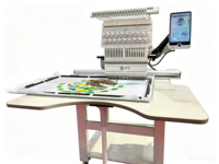 Machine à broder automatique Dahao A15 Pro, nouvelle, à tête unique, informatisée, 20 aiguilles