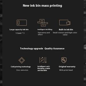 NOVA Epso n L1218 Impressora A4 a jato de tinta colorida pequena com interface USB Computador integrado de impressão e fotos - Product Image 5