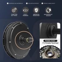 Moteur de moyeu avant de vélo électrique MTX 48V/52V 2000W 700c roue rotative sans engrenage sans balais étanche batterie au Lithium