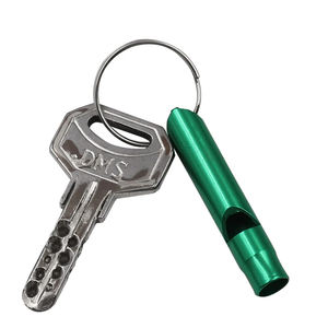 Pendentif porte-clés haut décibel survie en plein air sifflet d'urgence outil de Camping multifonction chiens sifflet d'entraînement pour animaux de compagnie - Product Image 4