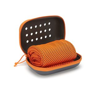 1 pièce Serviette de sport rafraîchissante à séchage rapide avec mini-silicone, portable, respirante, pour fitness, camping, cyclisme - Product Image 2
