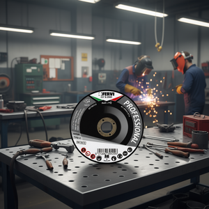 Disco de Pulir Profesional Fervi 115x1x22.23mm Para Acero Inoxidable Tipo 41 - Product Image 2